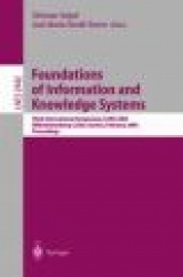 Foundations of Information and Knowledge Systems : Third International Symposium, FoIKS 2004, Wilhelminenburg Castle,