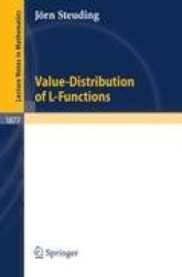 Value-Distribution of L-Functions