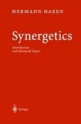Synergetics : Introduction and Advanced Topics