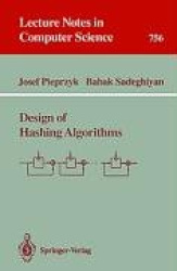 Design of Hashing Algorithms