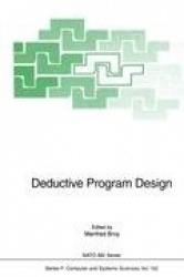 Deductive Program Design