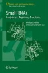 Small RNAs: - Analysis and Regulatory Functions