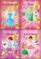 Pixi kreativ Serie Nr. 10: Meine Sticker-Anziehpuppen. 4 x 7 Exemplare