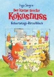 Der kleine Drache Kokosnuss - Geburtstags-Rätselblock