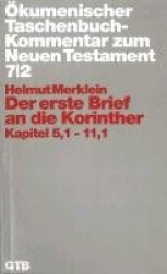 Ökumenischer TB-Kommentar zum NT 7/2. Der erste Brief an die Korinther