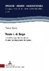 Texte I. D. Enge - Sprachoekonomische Reduktion in Stark Raumbegrenzten Textsorten