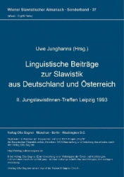 Linguistische Beitraege Zur Slawistik Aus Deutschland Und Oesterreich - II. Jungslawistlnnen-Treffen Leipzig 1993