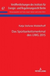 Das Spuerbarkeitsmerkmal des UWG 2015