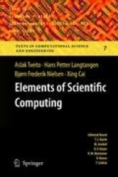 Elements of Scientific Computing