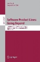 Software Product Lines: Going Beyond : 14th International Conference, SPLC 2010, Jeju Island, South Korea, September 13-17,