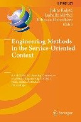 Engineering Methods in the Service-Oriented Context - 4th IFIP WG 8.1 Working Conference on Method Engineering, ME 2011, Paris, 