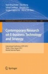 Contemporary Research on E-business Technology and Strategy : International Conference, iCETS 2012, Tianjin, China, August