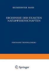 Ergebnisse der Exakten Naturwissenschaften - Sechzehnter Band