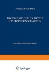 Ergebnisse der Exakten Naturwissenschaften - Fünfzehnter Band