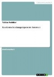Kaufentscheidungstypen im Internet