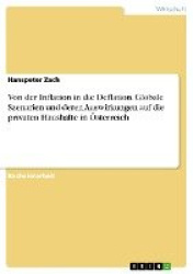 Von der Inflation in die Deflation. Globale Szenarien und deren Auswirkungen auf die privaten Haushalte in OEsterreich