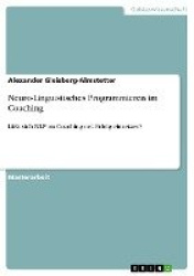 Neuro-Linguistisches Programmieren im Coaching - Lasst sich NLP im Coaching mit Erfolg einsetzen?