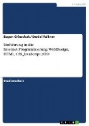 Einfuhrung in die Internet-Programmierung. WebDesign, HTML, CSS, JavaScript, SEO