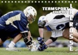 Teamsport Lacrosse - Face-off (Tischkalender 2020 DIN A5 quer)
