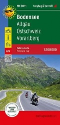 Bodensee, Motorradkarte 1:200.000, freytag&berndt