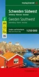 Schweden Südwest, Straßen- und Freizeitkarte 1:250.000, freytag&berndt