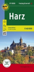 freytag&berndt Freizeitkarte Harz, Erlebnisführer 1:140.000
