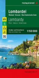 freytag&berndt Straßenkarte Lombardei 1:150.000