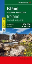 Island, Straßenkarte 1:400.000, freytag&berndt
