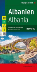 freytag&berndt Straßenkarte Albanien 1:150.000