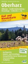 Oberharz - Altenau, St. Andreasberg, Braunlage, Schierke a. Br. 1:50 000