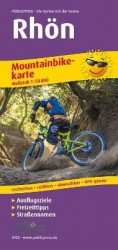 Mountainbikekarte Rhön 1 : 50 000