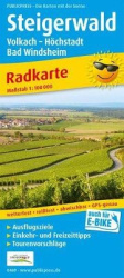 Steigerwald, Volkach - Höchstadt, Bad Windsheim 1:100 000