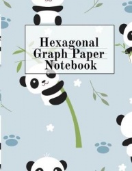 Hexagonal Graph Paper Notebook - Hexagon Composition Notepad (.5