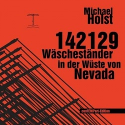 142129 Wäscheständer in der Wüste von Nevada - Projekt einer Installation für Christo und Jeanne-Claude