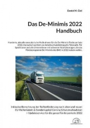 Das De-Minimis 2022 Handbuch - Hunderte, aktuelle exemplarische Maßnahmen für die De-Minimis Förderperiode 2022, thematisch sort