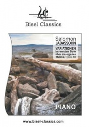 Variationen im ernsten Style über ein eigenes Thema, Opus 40 - Piano