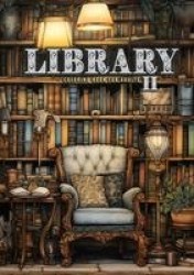 Library Coloring Book for Adults Vol. 2 - Interior Coloring Book Room Design Coloring furniture Coloring Book books bookshelf co