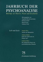 Jahrbuch Der Psychoanalyse / Band 75 - Leib Und Seele