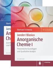 Package: Jander/Blasius, Anorganische Chemie I (19.A.) + II (18.A.)