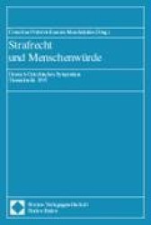 Strafrecht Und Menschenwurde