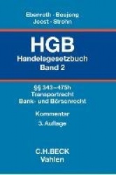 Handelsgesetzbuch (HGB) Bd. 2:§§ 343-475h