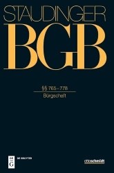 §§ 765-778 - (Bürgschaft)