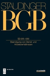§§ 620-630 - (Beendigung von Dienst- und Arbeitsverhältnissen)