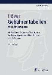 Gebührentabellen
