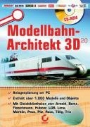 Modellbahn-Architekt 3D 2.0. CD-ROM für Windows ab 98