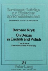 On Deixis in English and Polish - The Role of Demonstrative Pronouns