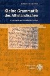 Kleine Grammatik des Altisländischen