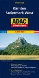 ADAC UrlaubsKarteÖsterreich Blatt 4 Kärnten, Steiermark-West 1:150 000