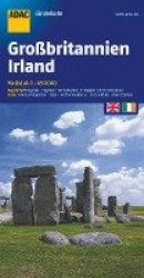 ADAC LänderKarte Großbritannien, Irland 1:650 000