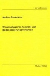 Wissensbasierte Auswahl von Bodensanierungsverfahren